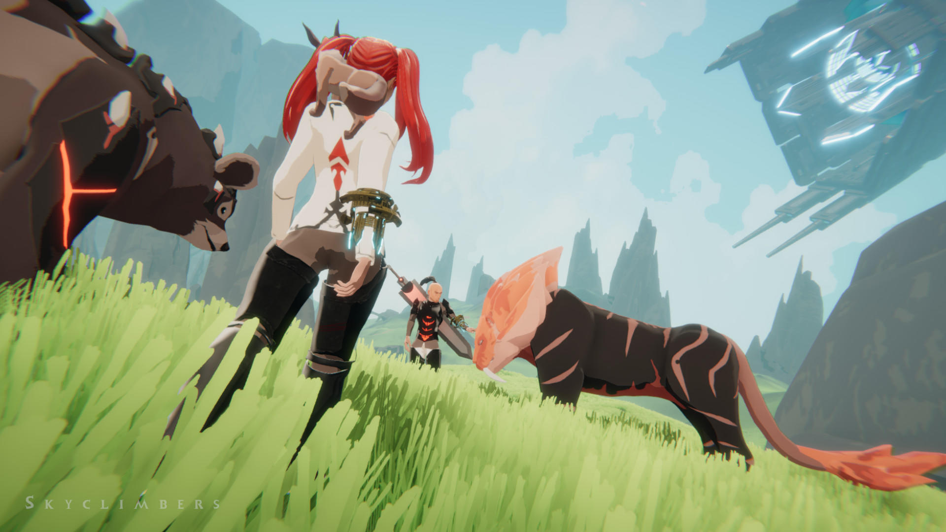 Screenshot of Skyclimbers