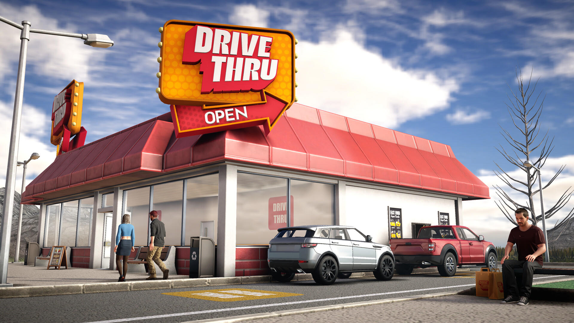 Drive Thru Simulator Game Screenshot