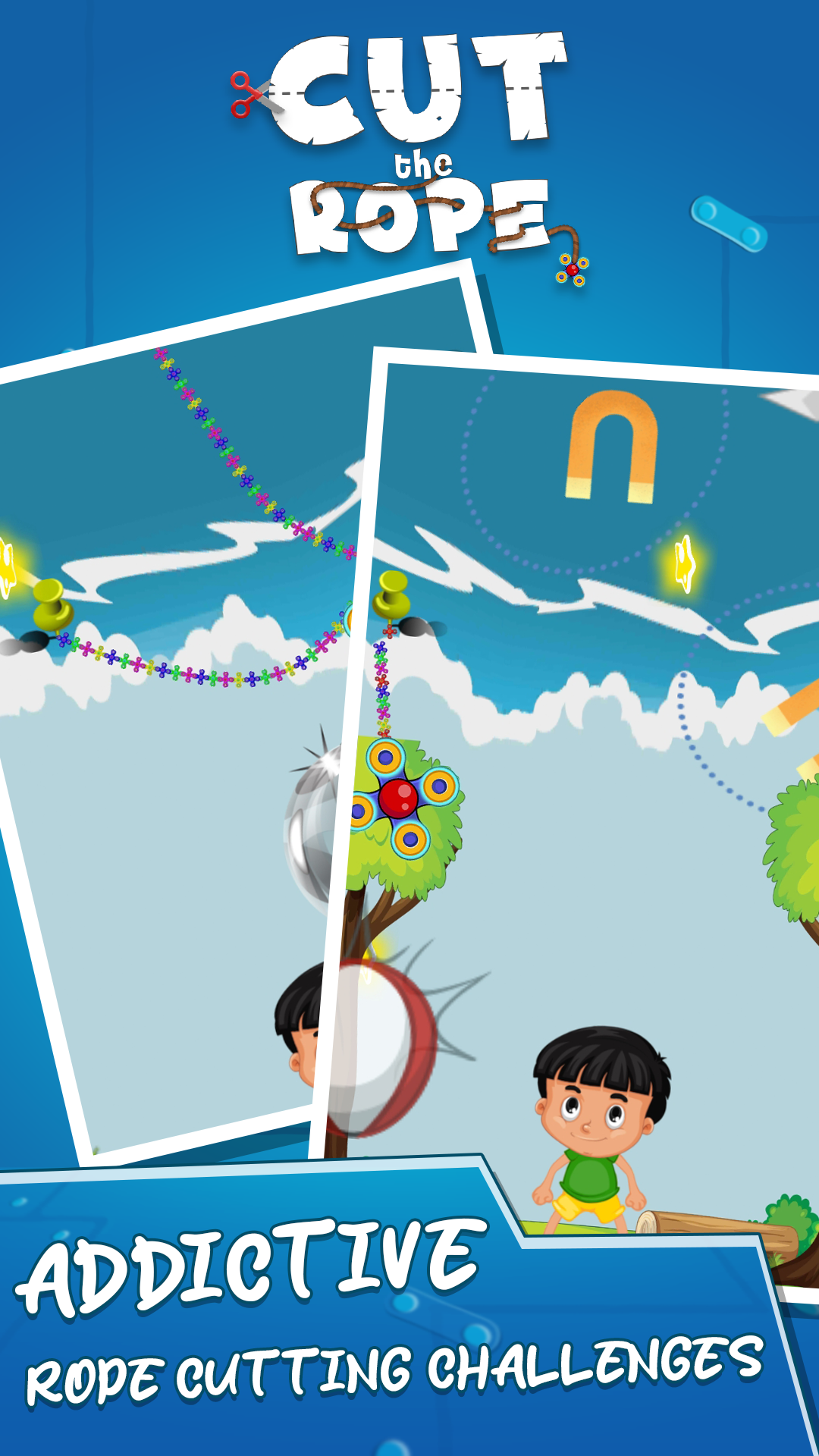 Captura de Tela do Jogo Cut The Rope - Puzzle Game