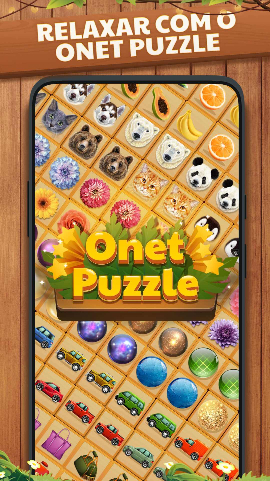 Captura de Tela do Jogo Onet Puzzle - Jogo de link