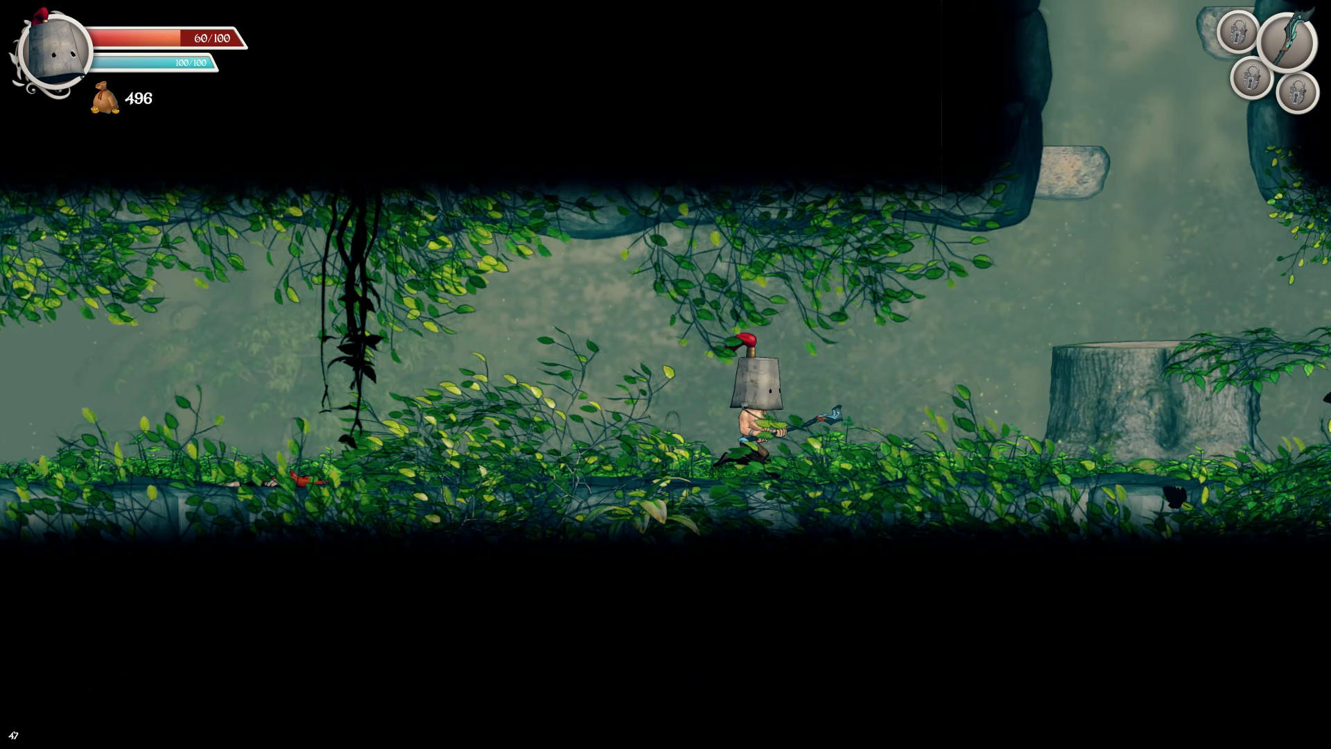 Clunky Hero Game Screenshot