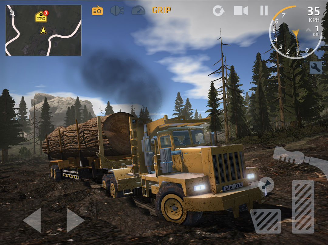 Ultimate Truck Simulator 게임 스크린 샷