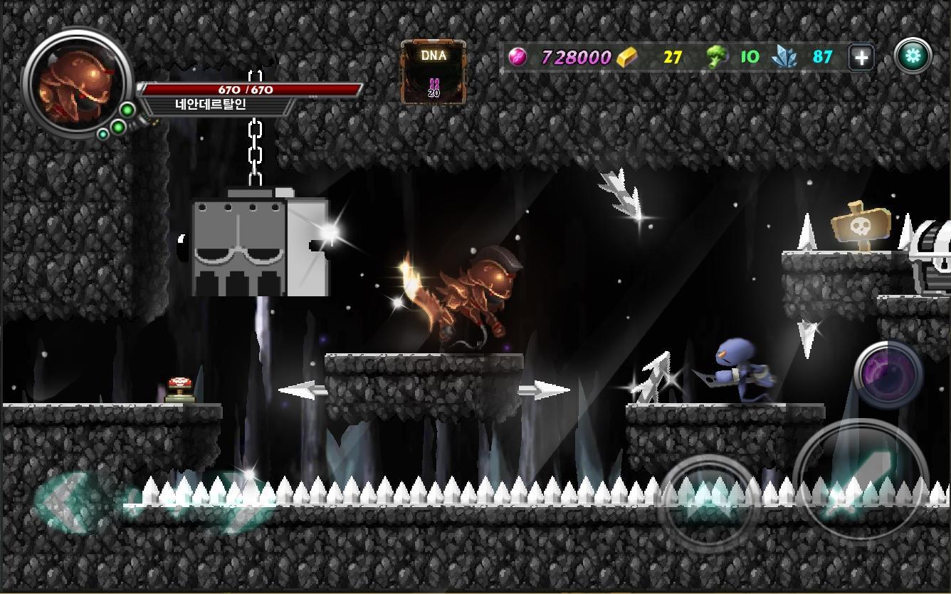 Dark Hero : Another World Game Screenshot