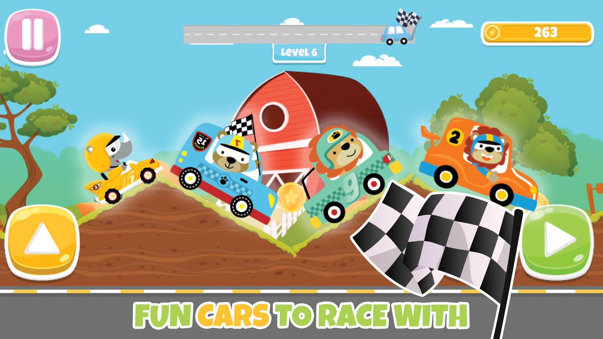 Divertidos jogos de carros infantis grátis 🏎: jogo de carros infantis para  meninos::Appstore for Android