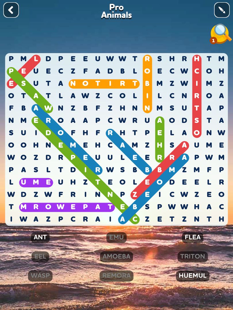 Word Search - Word Puzzle Game ภาพหน้าจอเกม