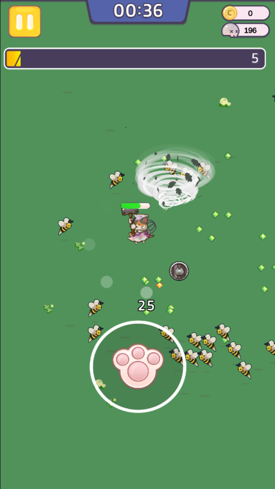 Cat Survivor Game Screenshot