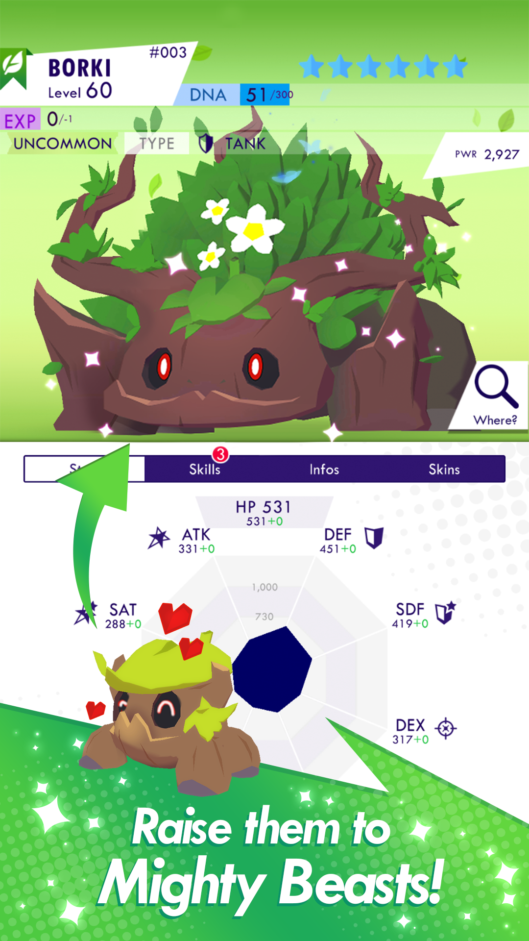 Скриншот игры Battlemons: Monster RPG