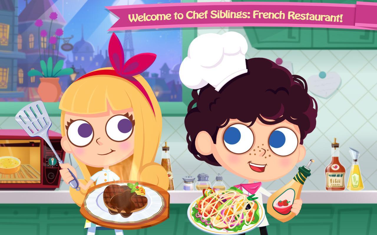 Chef Sibling French Restaurant 게임 스크린샷