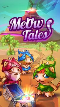 Cuplikan Layar Game Meow Tales Jewel Match 3 Mania
