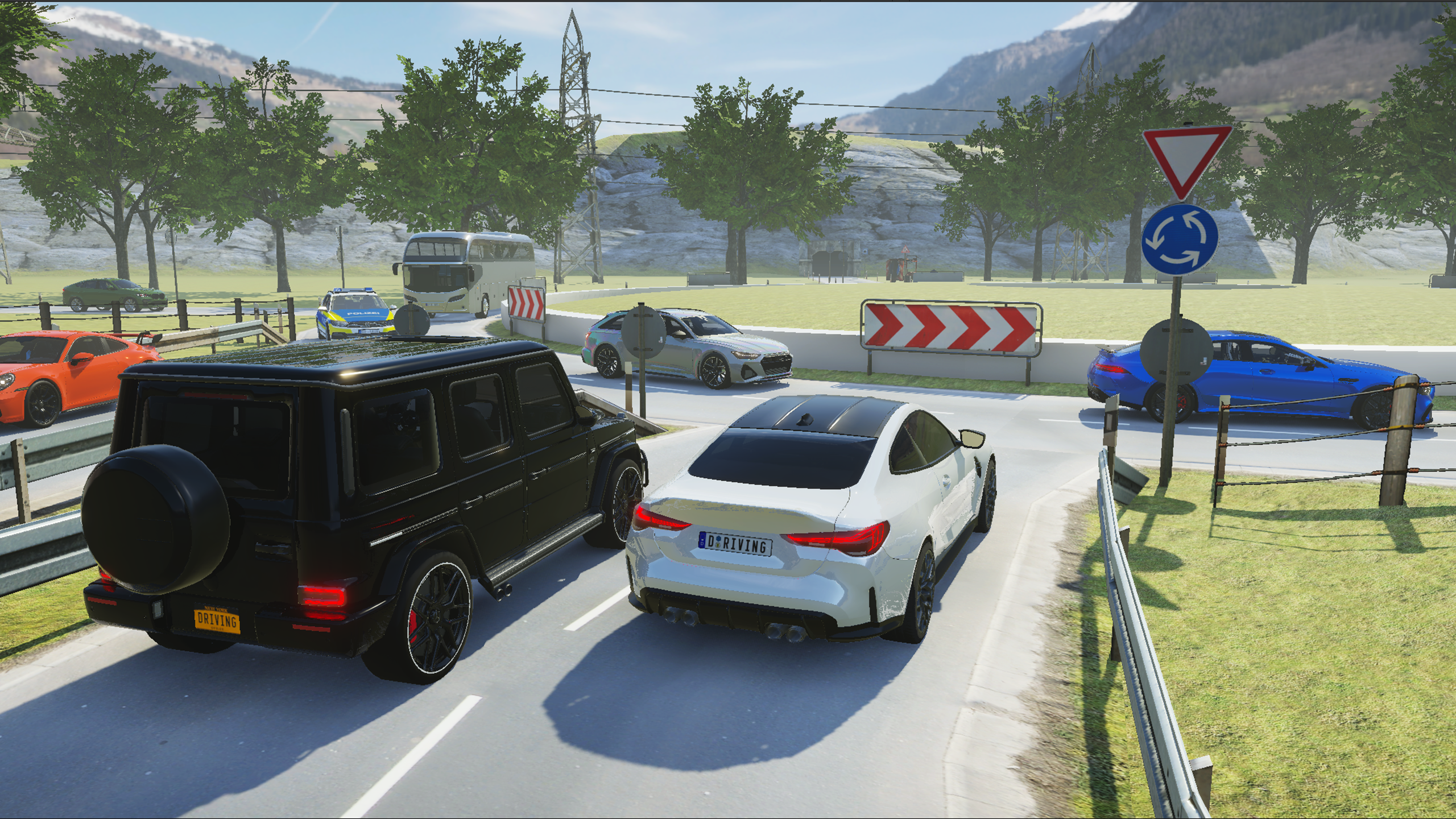 Driving School Simulator Game Screenshot