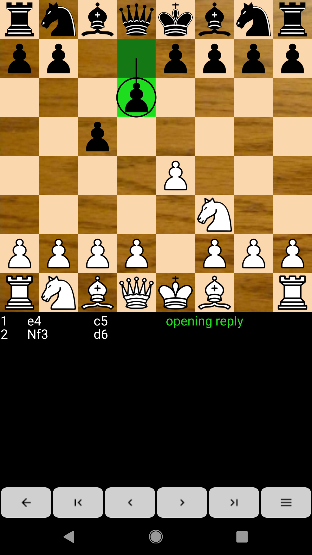 Captura de Tela do Jogo Chess for Android