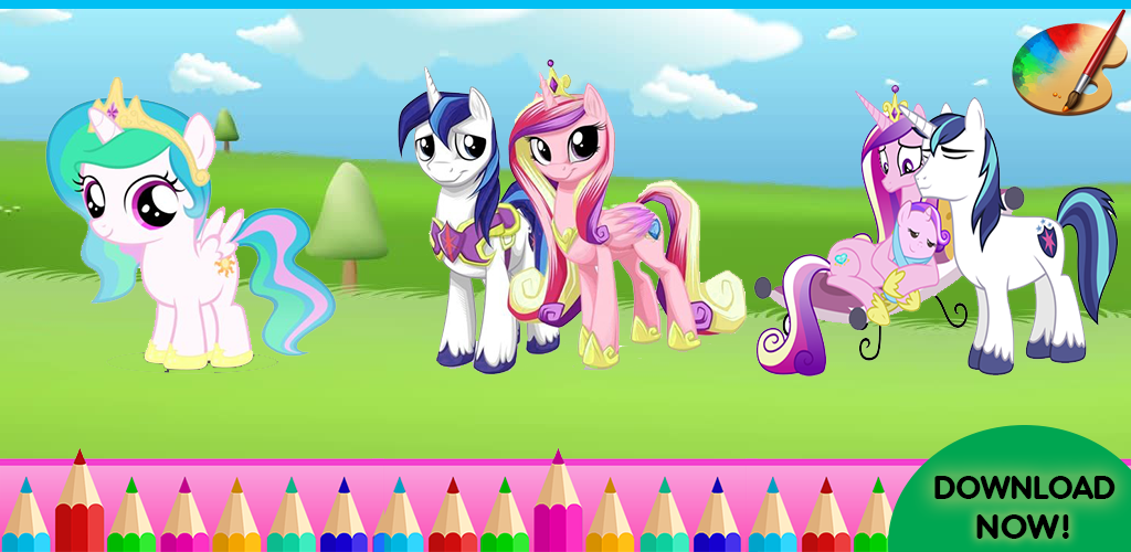 Banner of Coloring Games for Little Pony 2.0