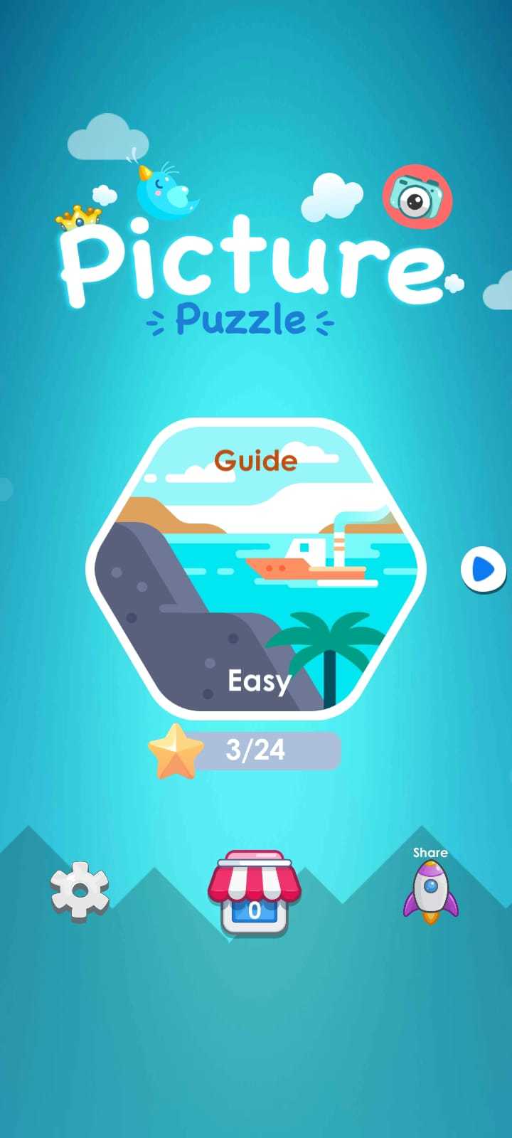 Picture Puzzle: Slide Pic Game 遊戲截圖