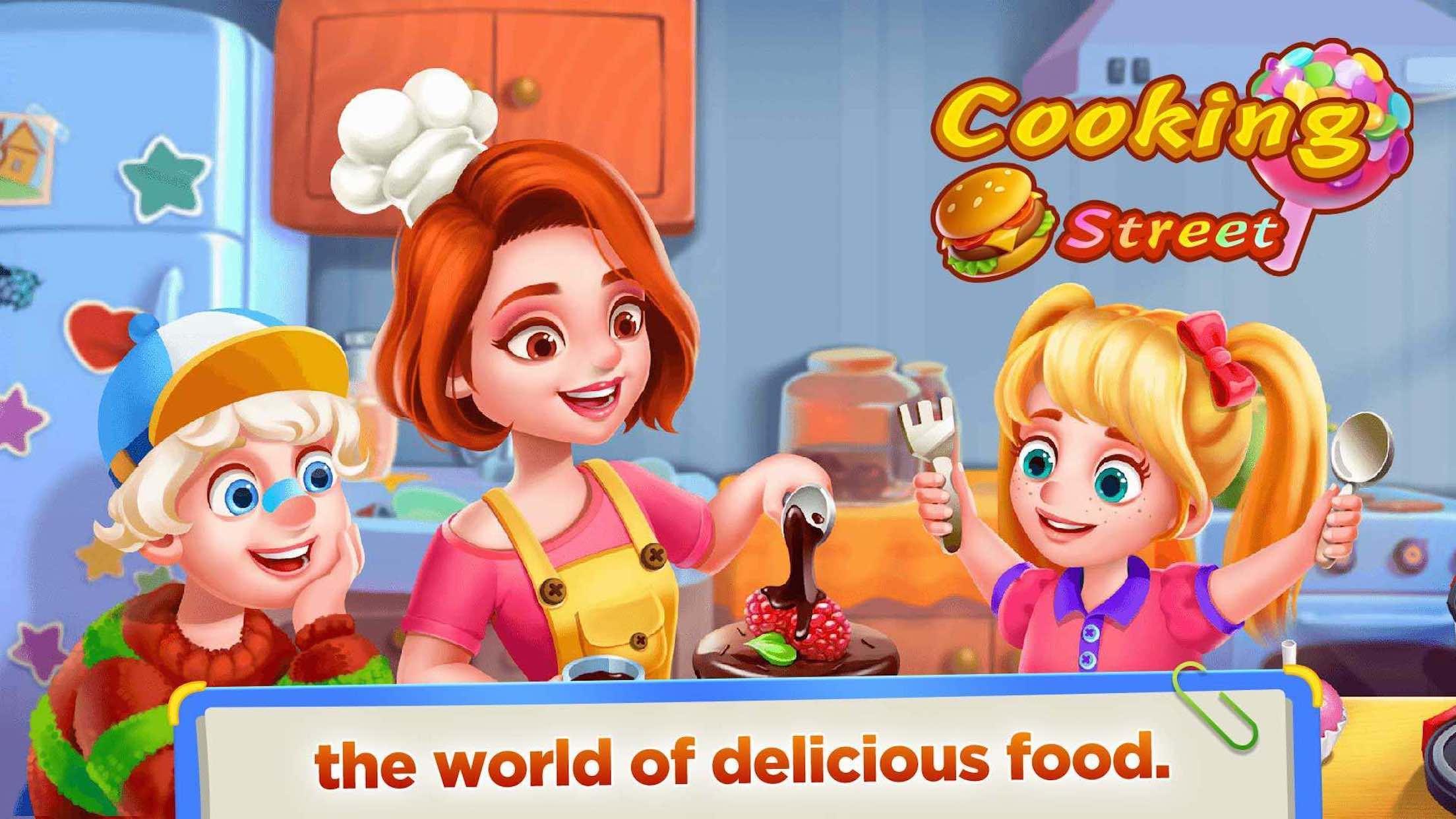 Cuplikan Layar Game Cooking Street