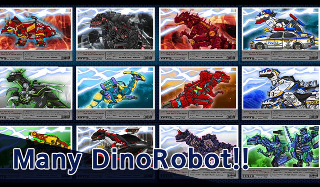 DinoRobot Infinity : Dinosaur ภาพหน้าจอเกม