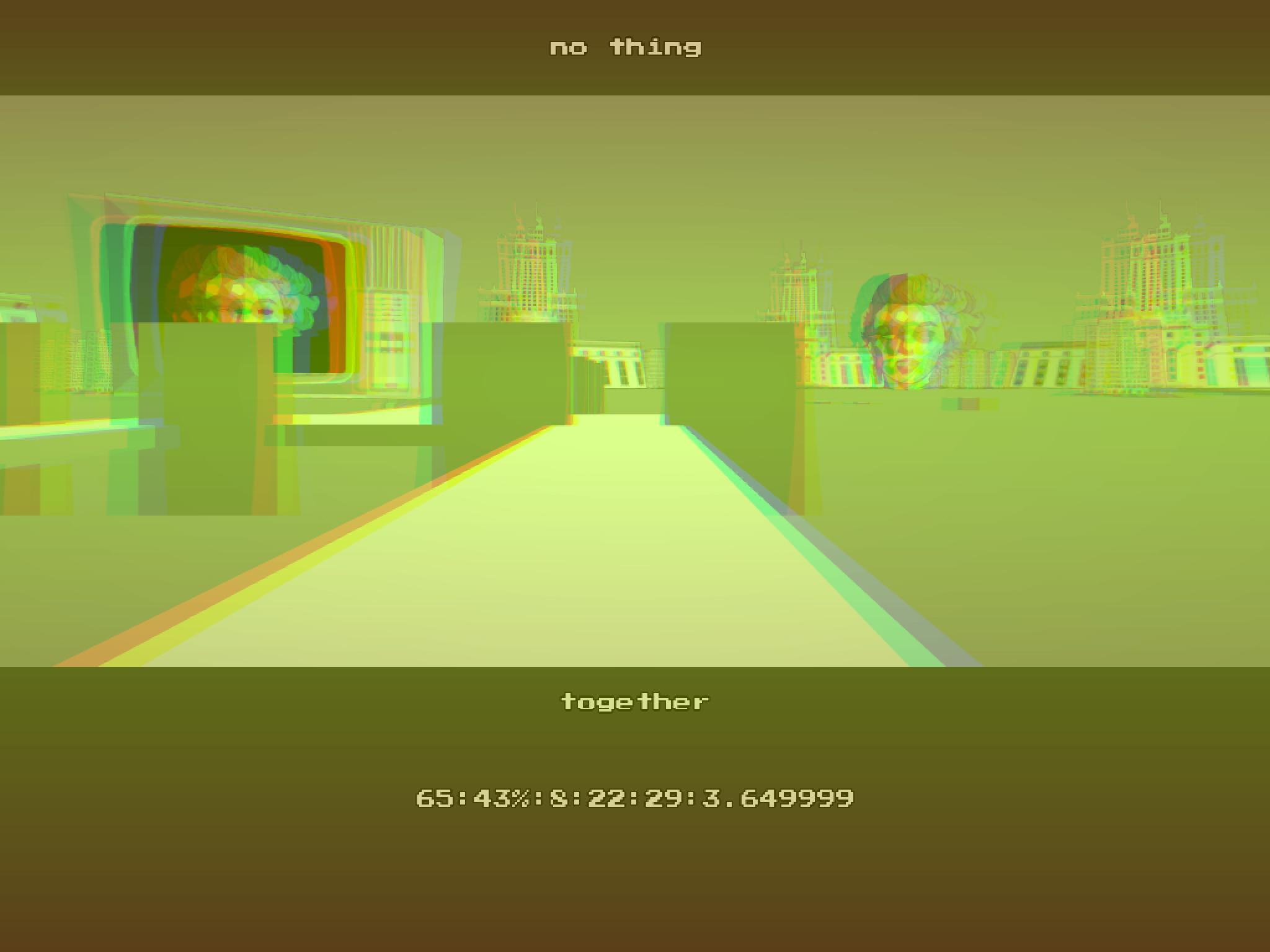 NO THING - Surreal Arcade Trip Game Screenshot