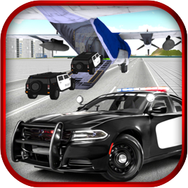 Police Car Transporter 3D