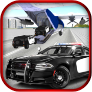 Polizeiautotransporter 3D