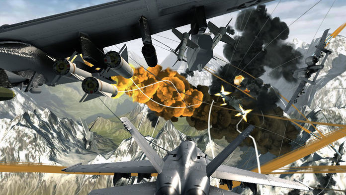 Screenshot of Modern Dogfight War