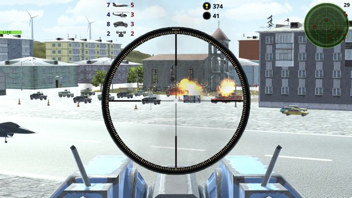 Fighter 3D - Air combat game screenshot game