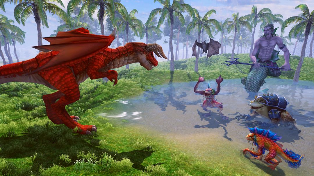 Dragon Simulator 게임 스크린 샷