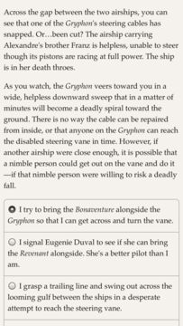 Choice of Games Game Screenshot