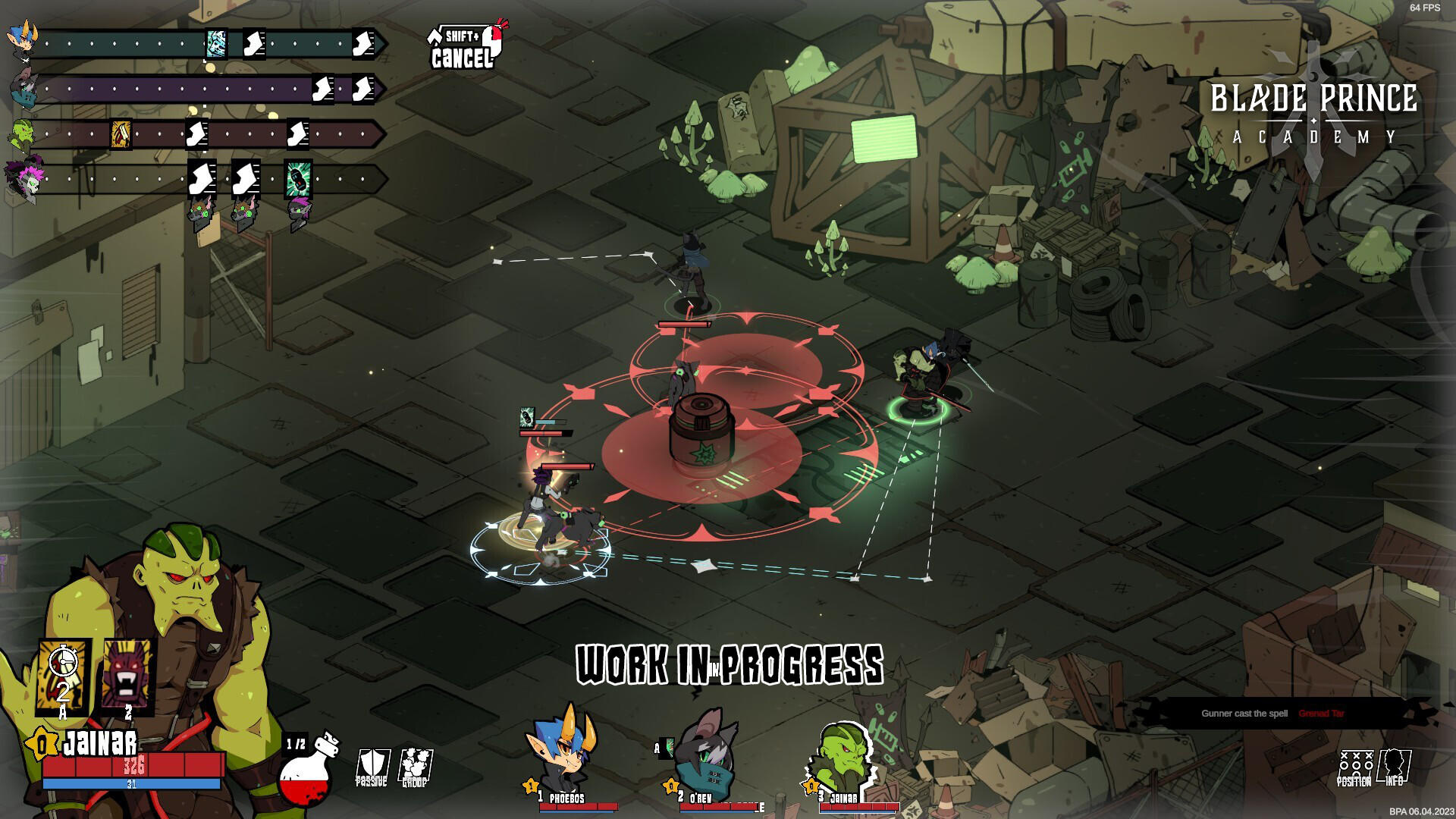 Blade Prince Academy ภาพหน้าจอเกม