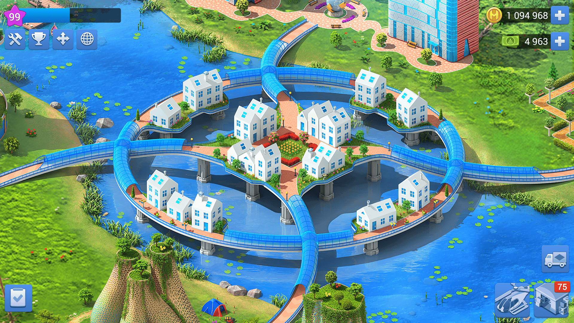 Cuplikan Layar Game Megapolis: City Building Sim