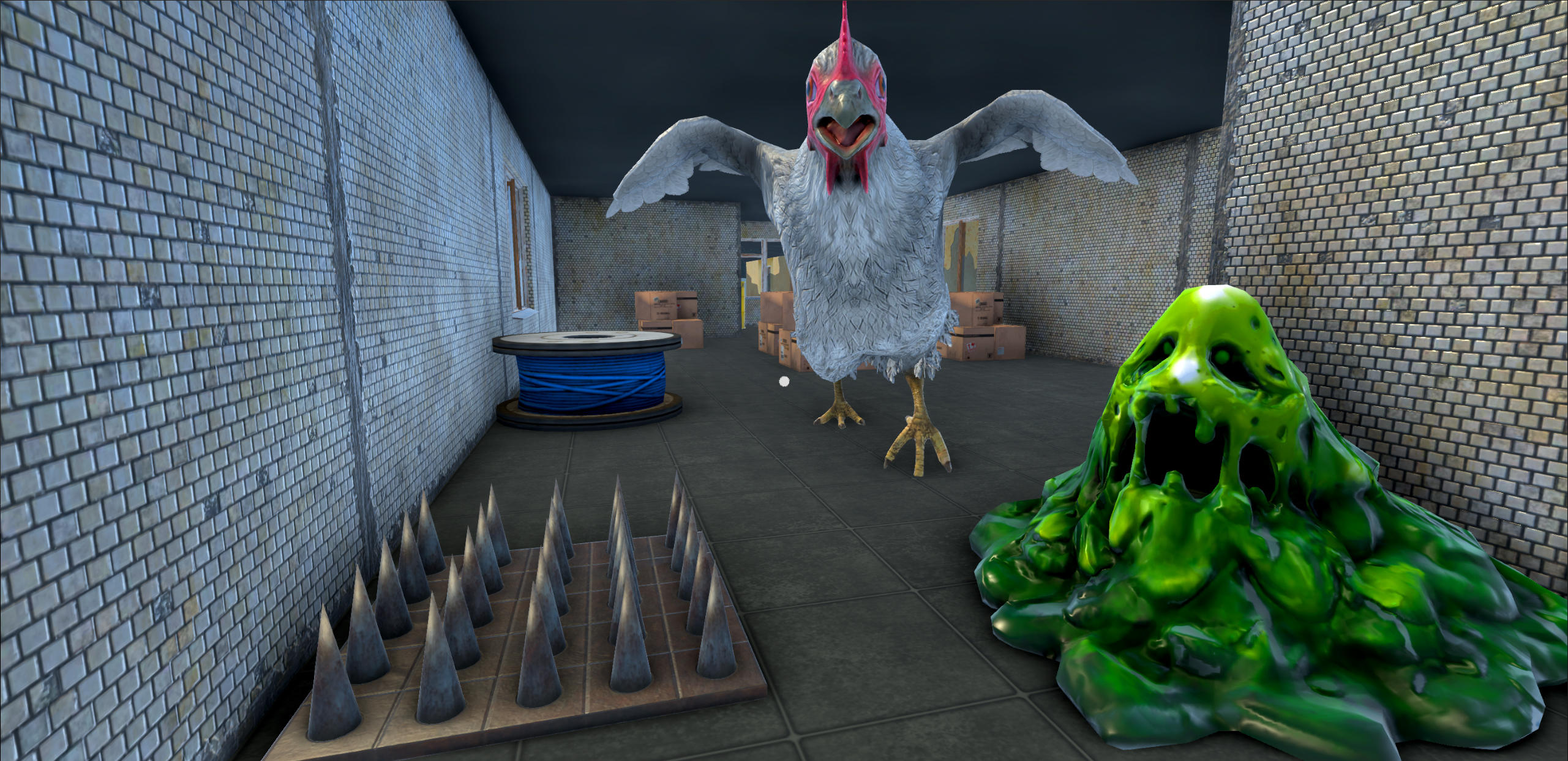 Evil Chicken: Scary Escape Game Screenshot