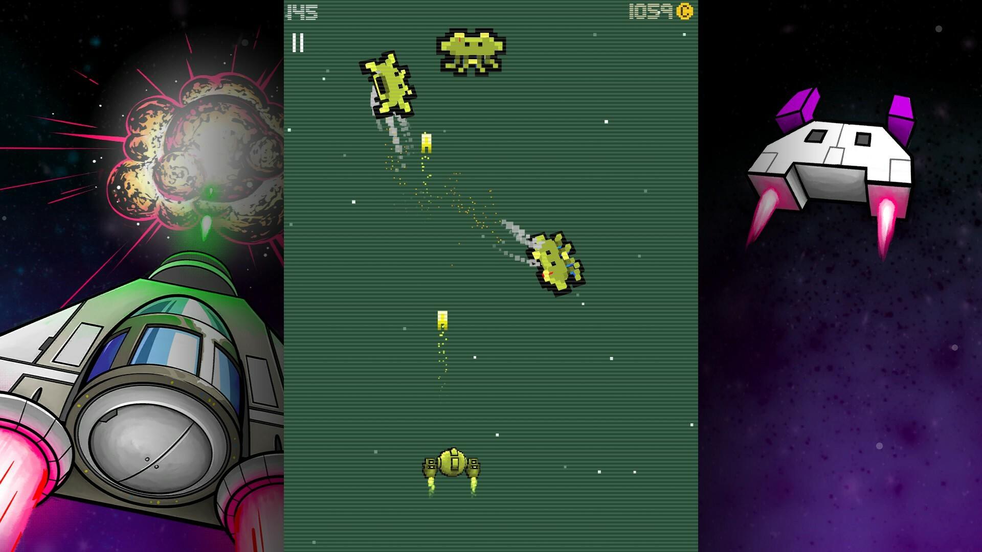 Astro Attack Game Screenshot