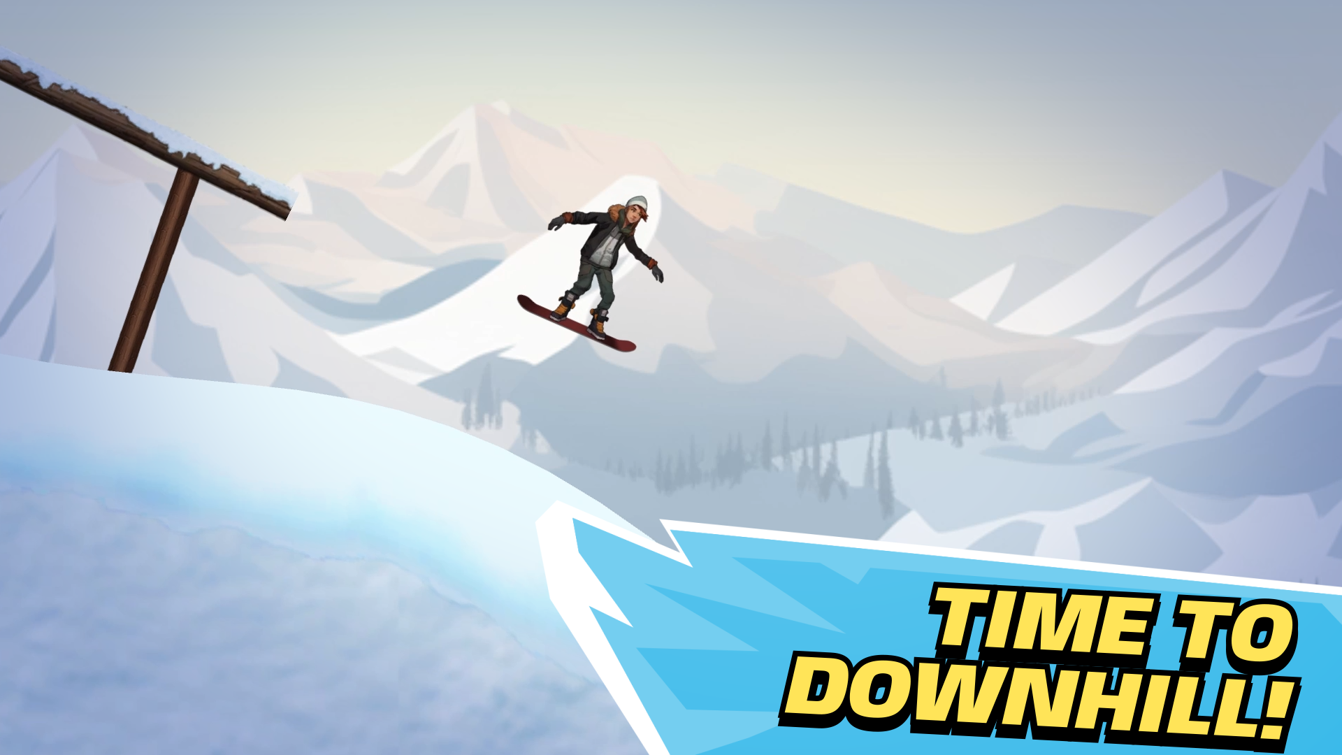 Downhill ゲームのスクリーンショット