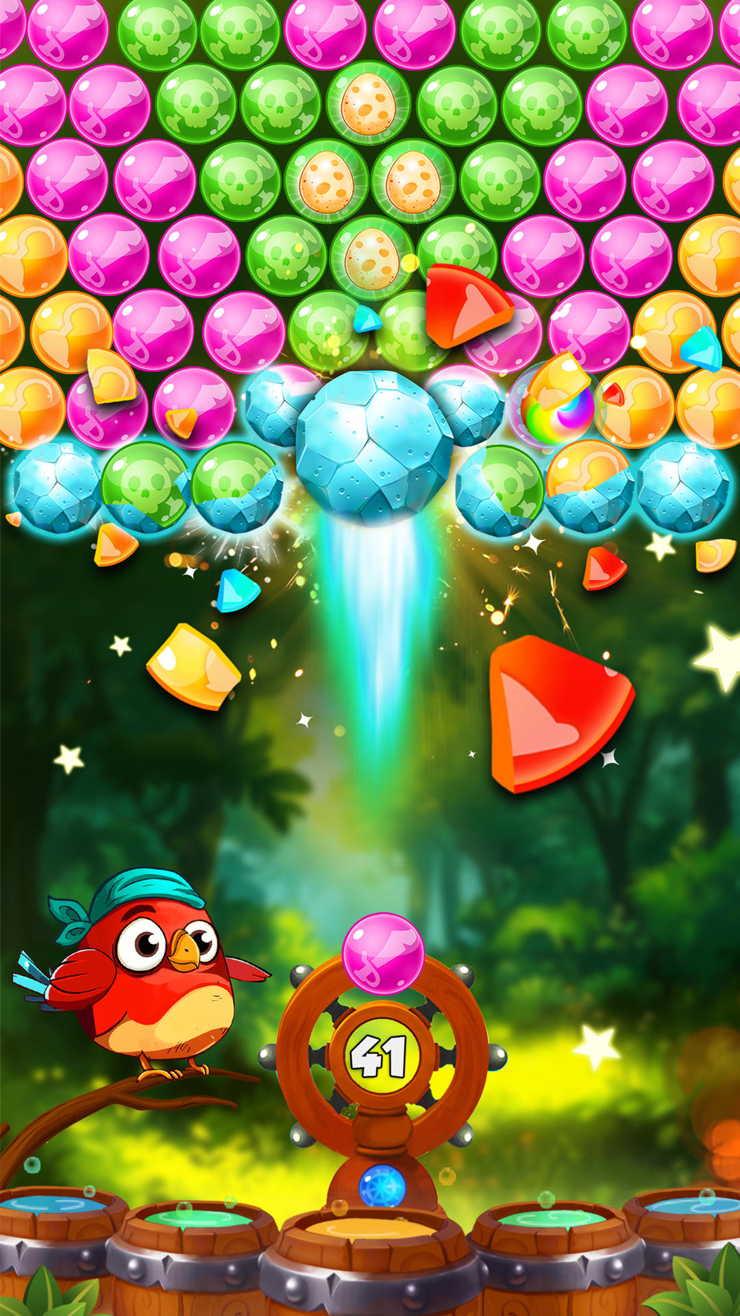 Bubble Shooter Island Quest Game Screenshot