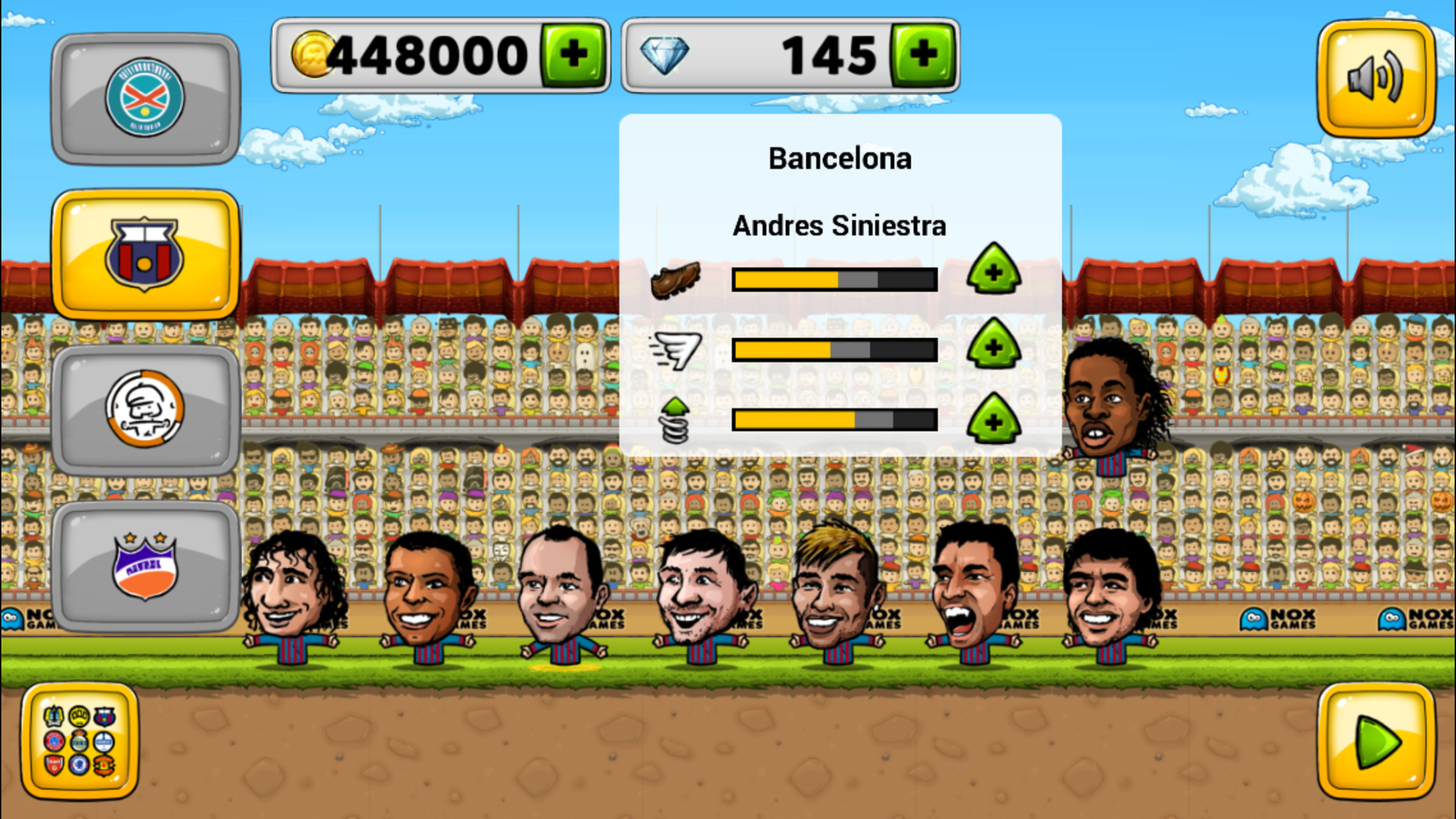 Puppet Soccer Football 2015 Game Screenshot