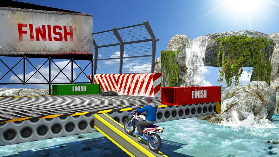 Screenshot of Bike Race - Stunt Racing Games