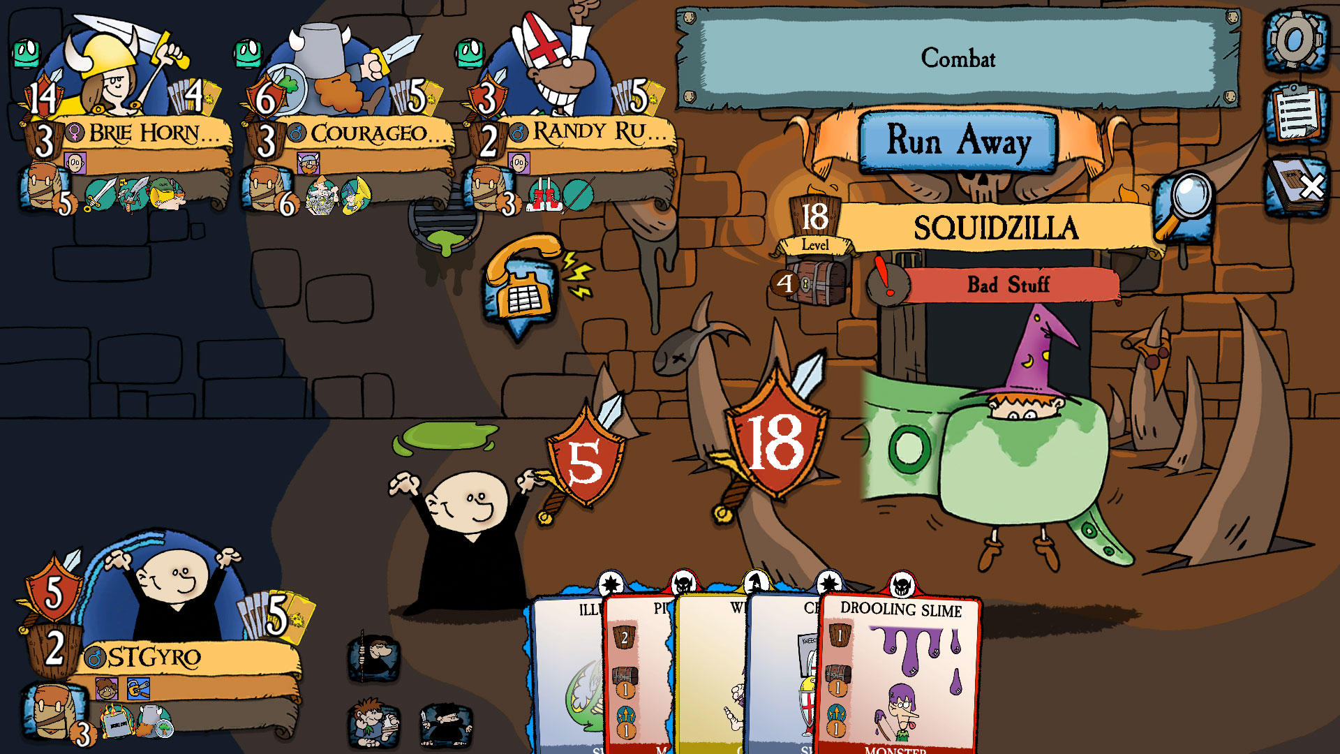 Munchkin screenshot game