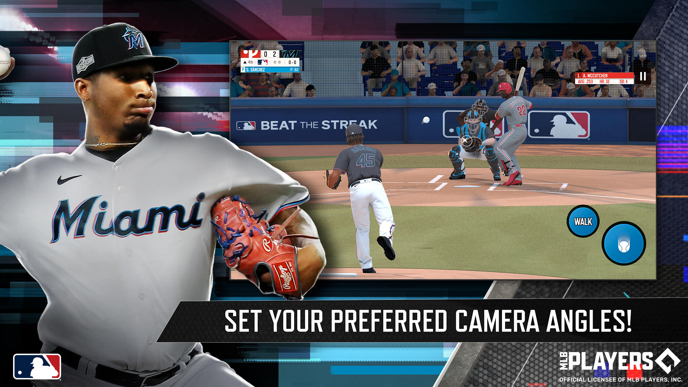 Cuplikan Layar Game R.B.I. Baseball 21