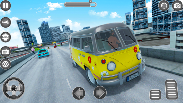 Captura de Tela do Jogo Brasil Van Games Driving Sim