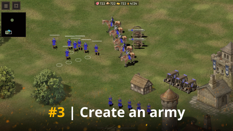 Nomadic Conquest - RTS Online Game Screenshot
