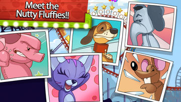 Nutty Fluffies Rollercoaster 게임 스크린샷