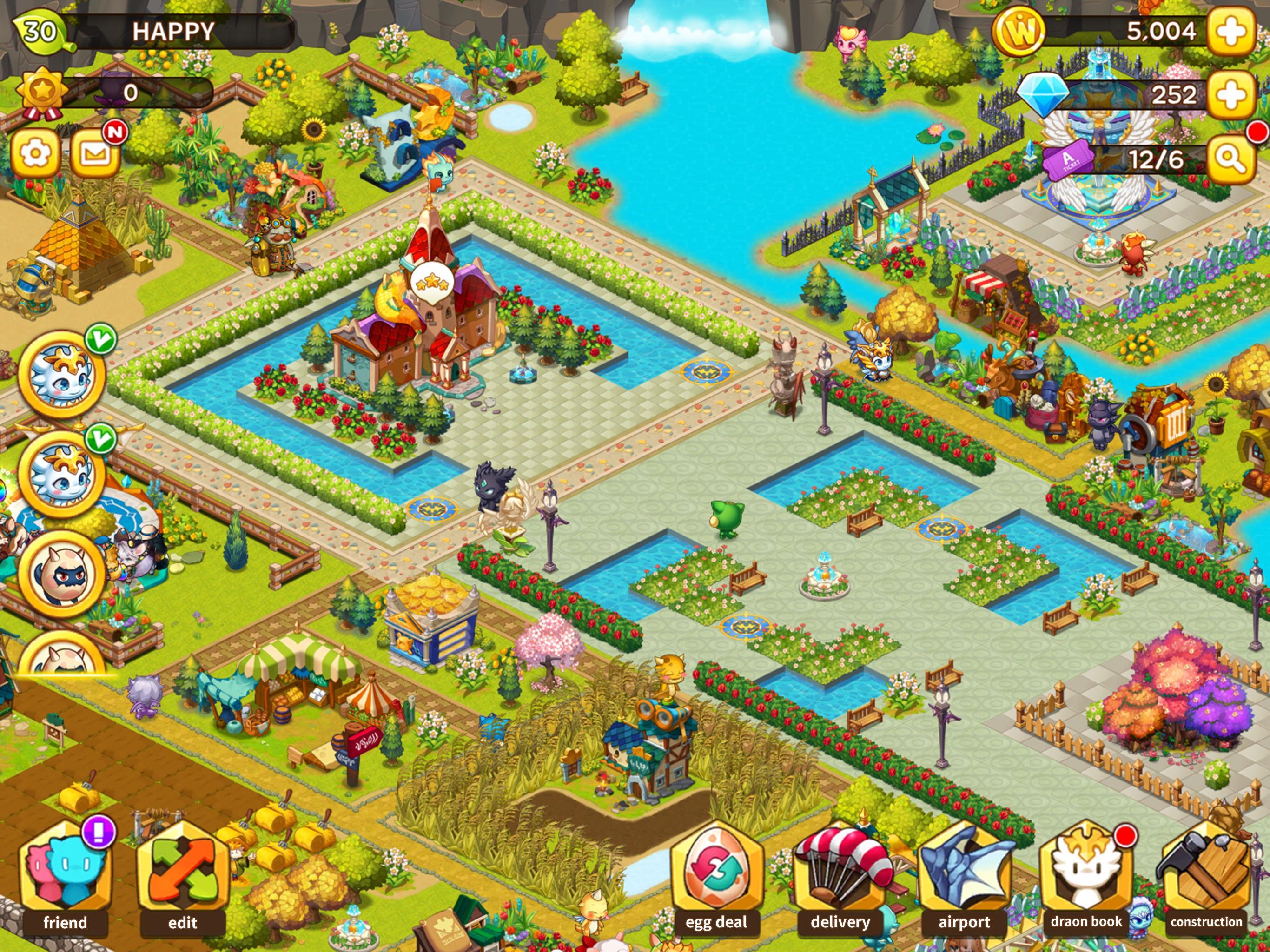 Dragon Village W Game Screenshot