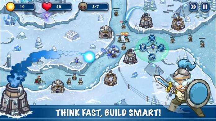 Everfrost: Tower Defense Game ゲームのスクリーンショット