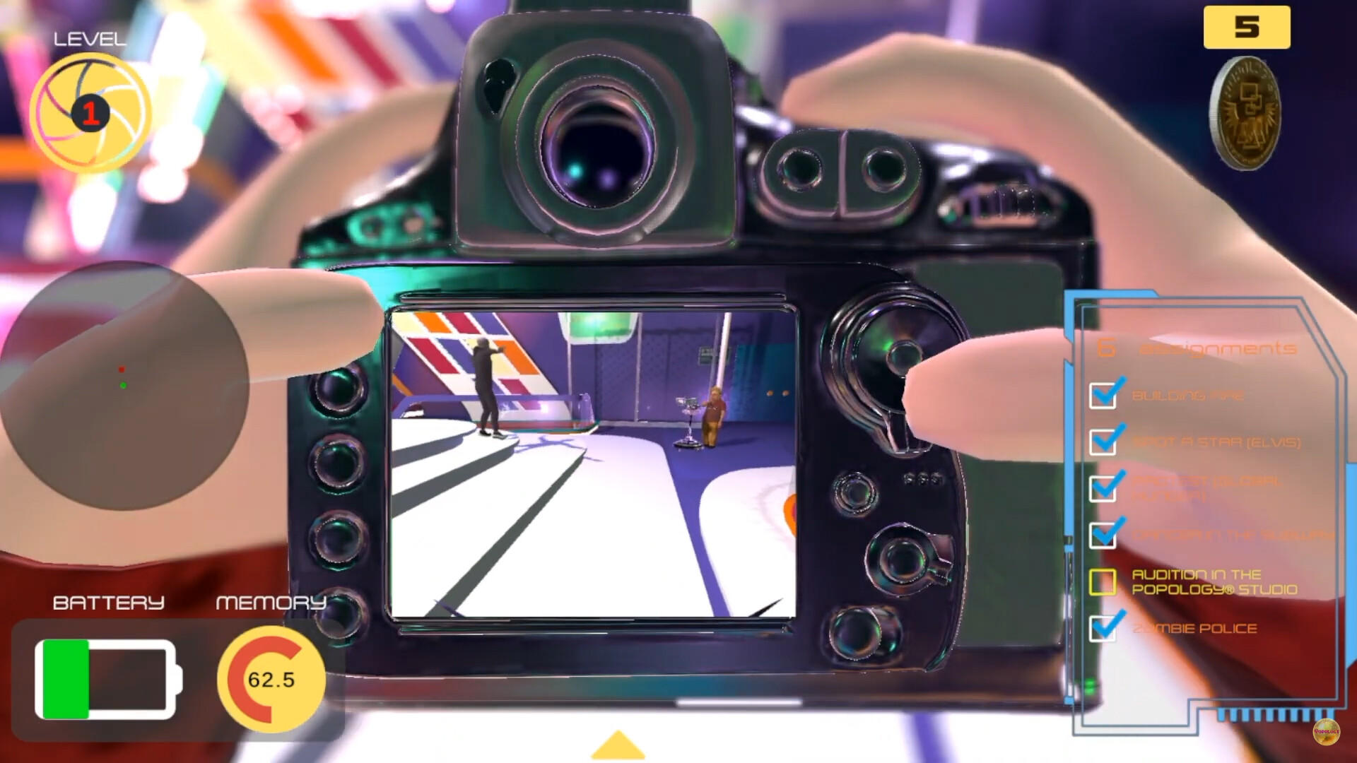 POPOLOGIST® Camera Slinger screenshot game