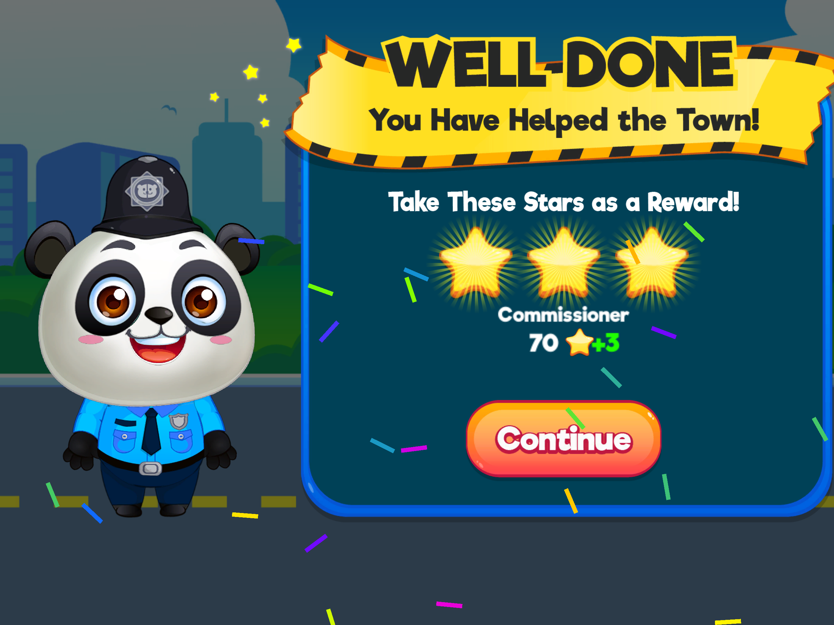 Screenshot of Panda Panda Police