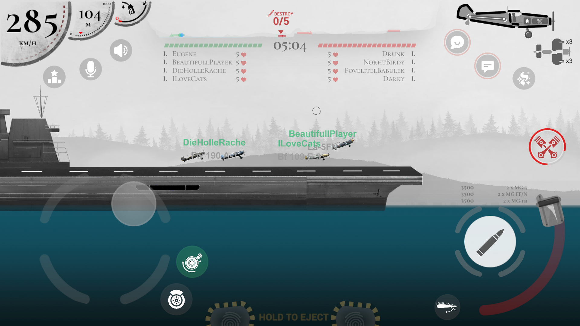 Warplane Inc: WW2 Dogfight PvP Game Screenshot