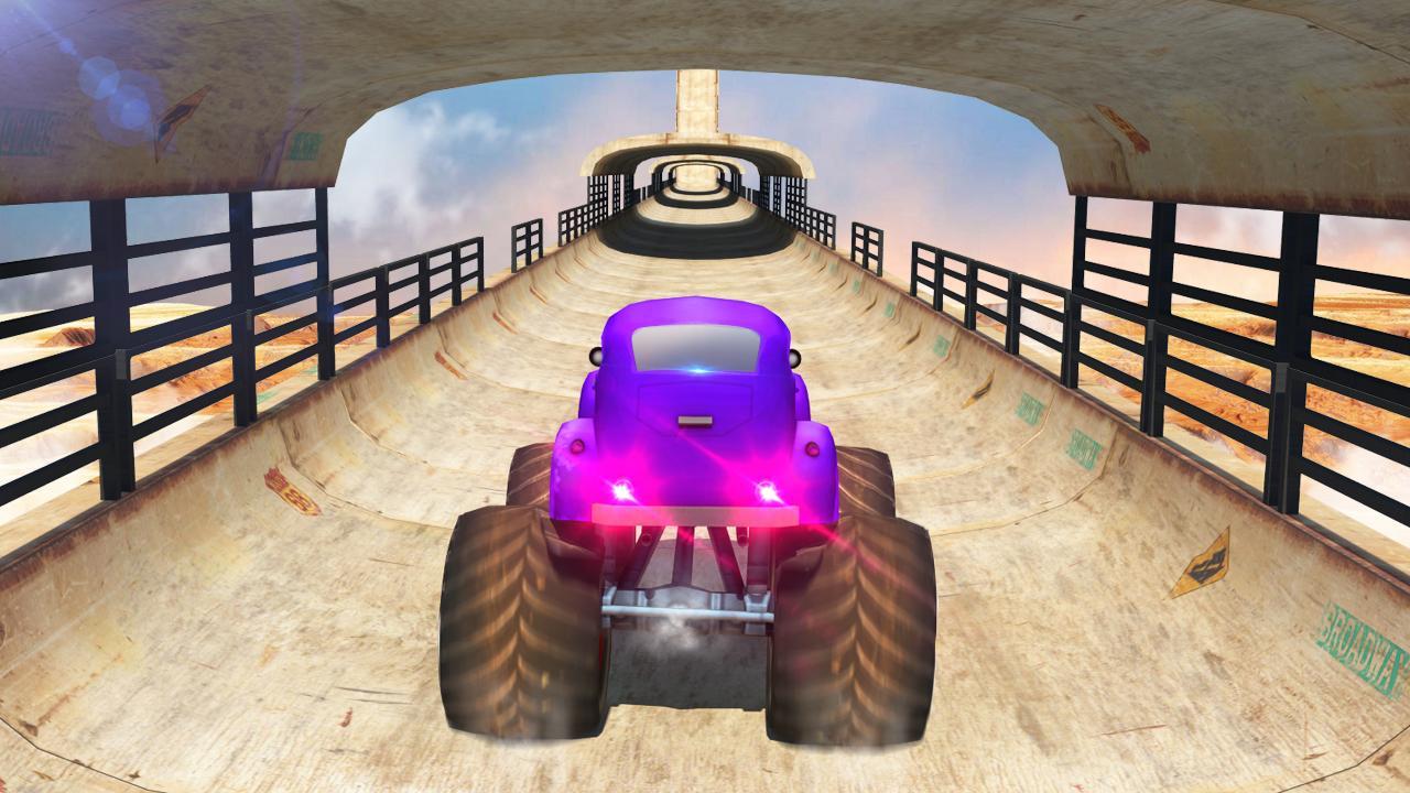 Cuplikan Layar Game Vertical Ramp - Monster Truck Extreme Stunts