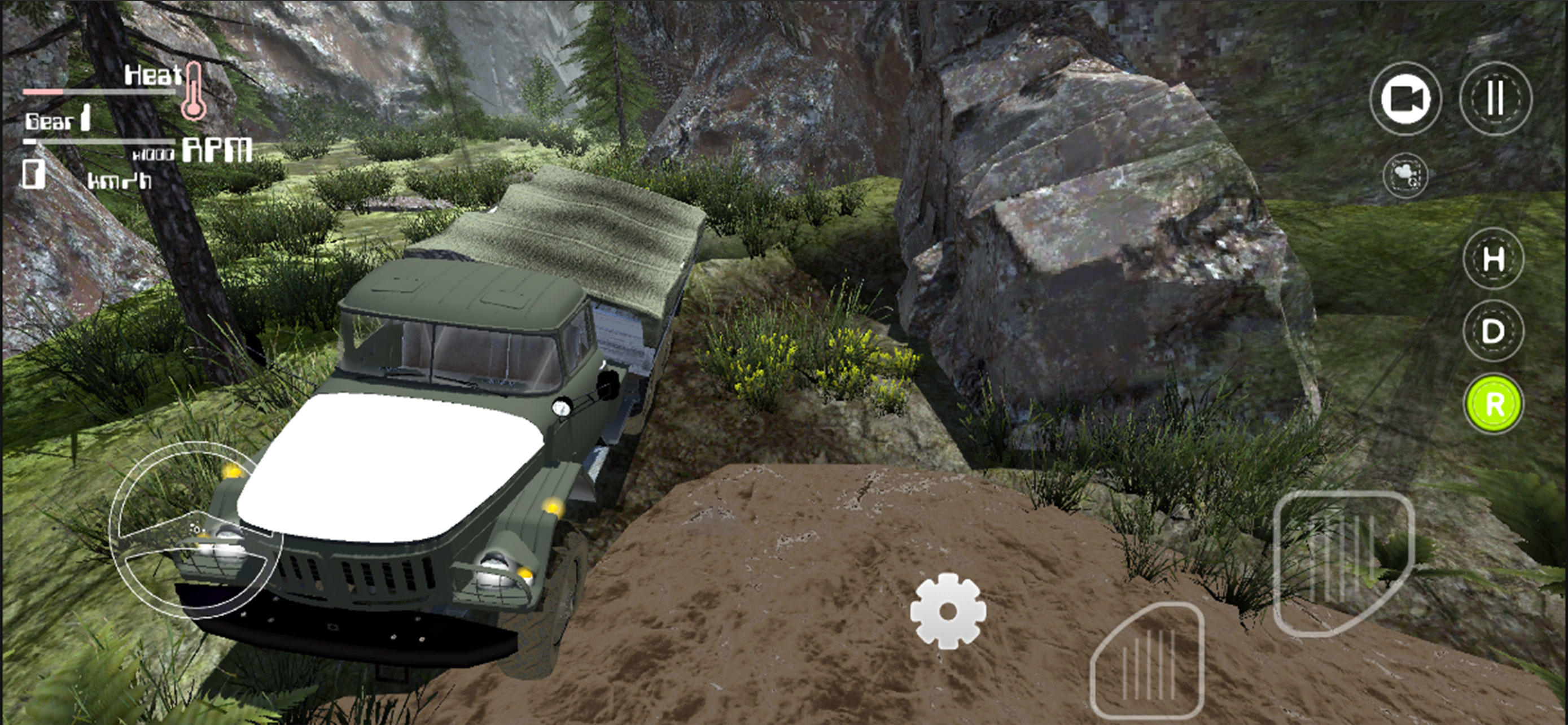 Snow Runer : off road outlaws 게임 스크린샷