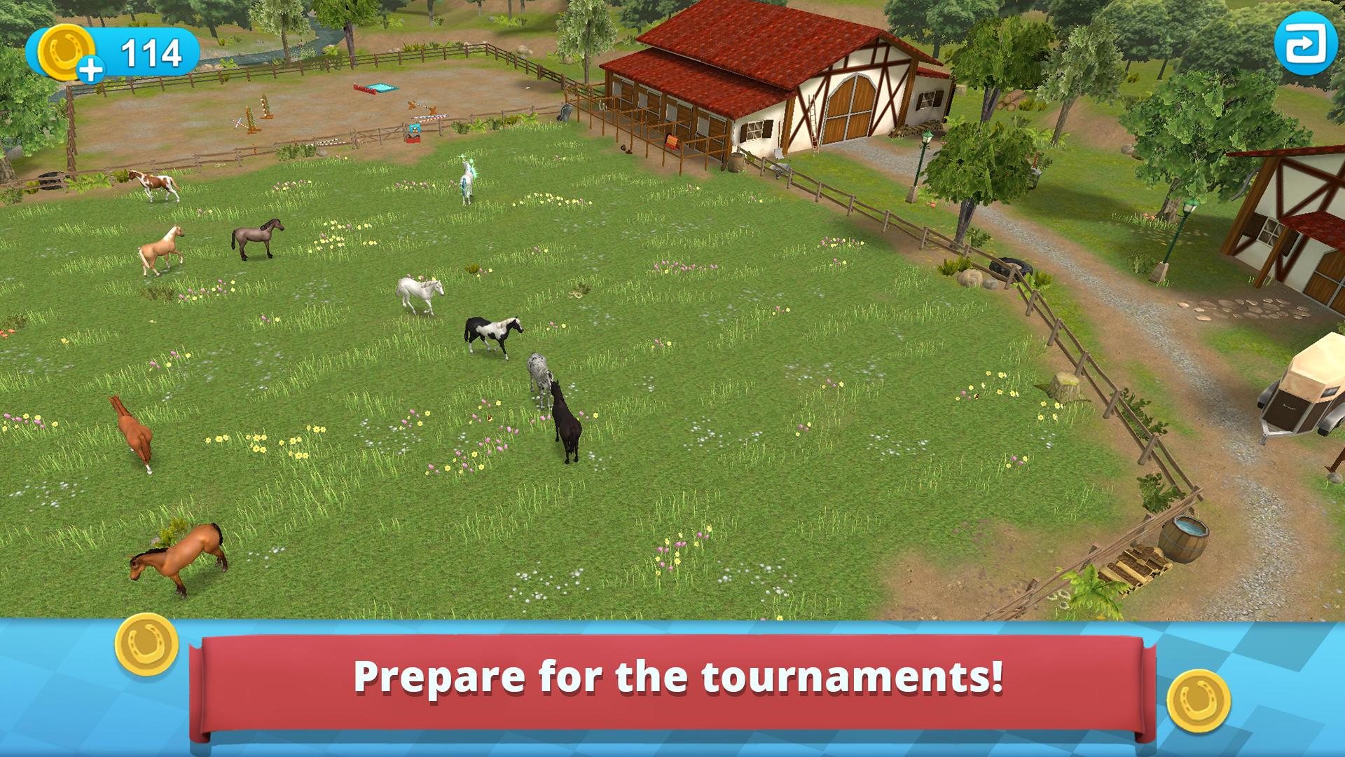 Horse World: Show Jumping Game Screenshot