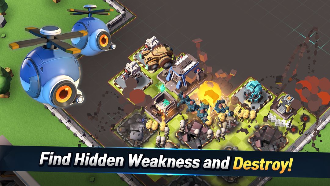 Rocket War: Clash in the Fog screenshot game