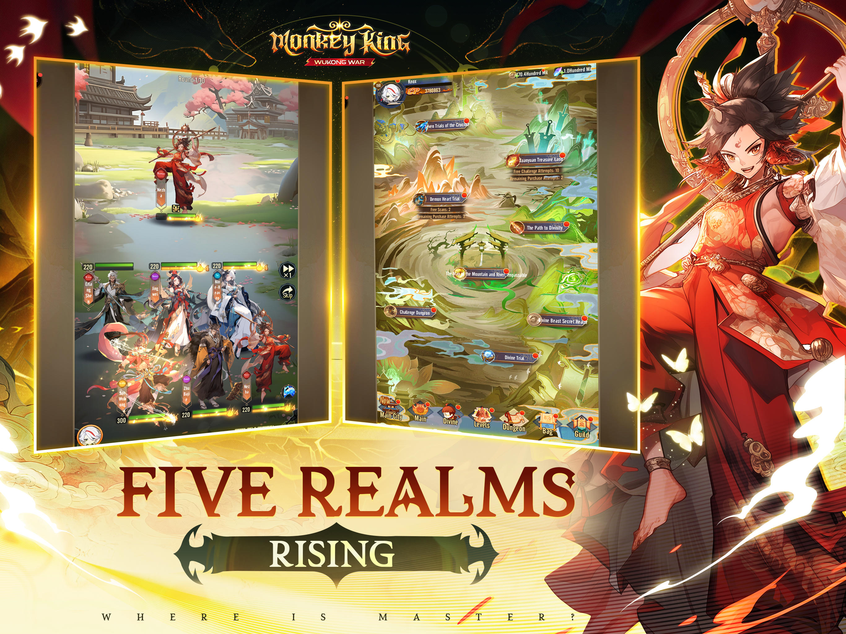 Monkey King: Wukong War Game Screenshot