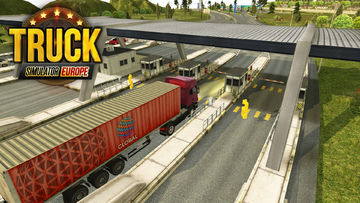 Cuplikan Layar Game Truck Simulator : Europe